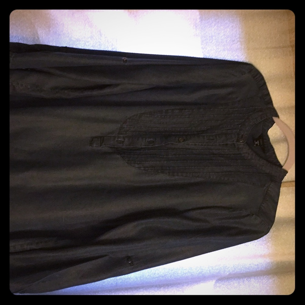 Intro Woman 1X denim type smock